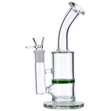 Glass Bubbler with HoneyComb Disc Perc