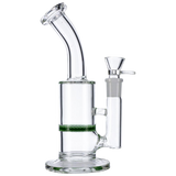 Glass Bubbler with HoneyComb Disc Perc