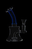 Beaker Base Bubbler with Fixed Showerhead Diffuser