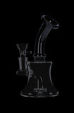 Beaker Base Bubbler with Fixed Showerhead Diffuser
