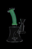 Beaker Base Bubbler with Fixed Showerhead Diffuser