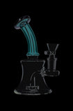 Beaker Base Bubbler with Fixed Showerhead Diffuser
