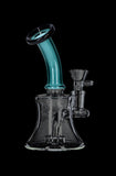 Beaker Base Bubbler with Fixed Showerhead Diffuser
