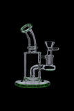 Glass Bubbler with Fixed Diffuser Downstem