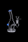 Glass Bubbler 5.5 Inches with Fixed Diffuser