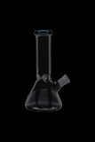 Glass Beaker Base Ice Bong with Colored Mouthpiece