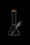 Glass Beaker Base Ice Bong with Colored Mouthpiece