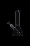 Glass Beaker Base Ice Bong with Colored Mouthpiece