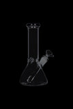 Glass Beaker Base Ice Bong with Colored Mouthpiece