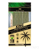 King Palm King Size Natural Pre-Rolled Cones w/ Boveda Pack (5-Pack)