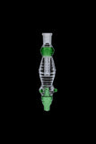 Colored Glass Nectar Collector with Titanium Nail