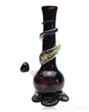 Noble Glass Small Rasta Wrapped Soft Glass Bong