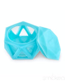 Ooze Geode Silicone & Glass Storage Jar