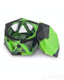 Ooze Geode Silicone & Glass Storage Jar