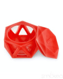 Ooze Geode Silicone & Glass Storage Jar