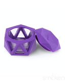 Ooze Geode Silicone & Glass Storage Jar