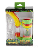 Ooze Stack Silicone Bubbler Bong & Dab Rig