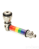 Big Pipe 2.75" Pride Candy Stripe Metal Pipe