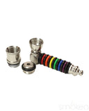 Big Pipe 2.75" Pride Fruit Stripe Big Bowl Metal Pipe
