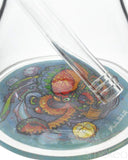 Pulsar 10" Psychedelic Octopus Beaker Bong