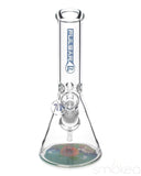Pulsar 10" Psychedelic Turtle Beaker Bong