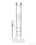 Pulsar 14" Straight Triple Turbine Bong