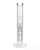 Pulsar 14" Straight Triple Turbine Bong