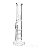 Pulsar 14" Straight Triple Turbine Bong