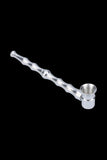 Colored Metal Hand Pipe with Long Stem