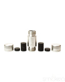 Raw 7 Piece Aluminum Pollen Press