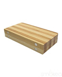 Raw Bamboo Backflip Magnetic Rolling Tray