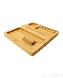 Raw Bamboo Backflip Magnetic Rolling Tray