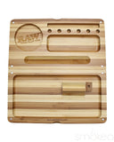 Raw Bamboo Backflip Magnetic Rolling Tray
