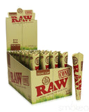 Raw Organic 1 1/4 Pre-Rolled Cones (6-Pack)