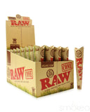 Raw Organic King Size Pre-Rolled Cones (3-Pack)