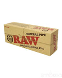 Raw Uncoated Wooden Sherlock Pipe