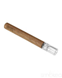RYOT 9mm Large Wood One Hitter Bat w/ Glass Tip