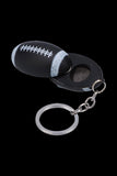 American Football Metal Hand Pipe with Key Chain