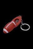 American Football Metal Hand Pipe with Key Chain