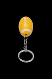 American Football Metal Hand Pipe with Key Chain