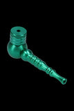 Metal Hand Pipe with Colored Metallic Body