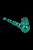 Metal Hand Pipe with Colored Metallic Body