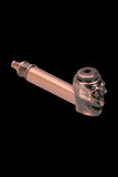 Metal Hand Pipe with Skull Head