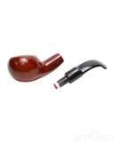 Shire Pipes Bent Tomato Cherry Wood Pipe