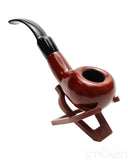 Shire Pipes Bent Tomato Cherry Wood Pipe