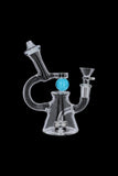 Curved Neck Glass Bubbler