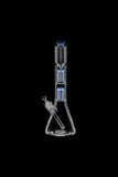 Beaker Base Glass Ice Bong with Double Tree Perc