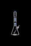 Beaker Base Glass Ice Bong with Double Tree Perc