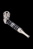 Metal Hand Pipe with Colored Stem