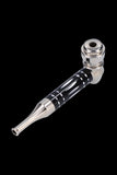 Metal Hand Pipe with Colored Stem